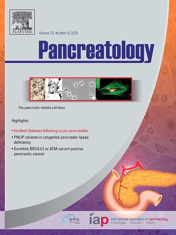 Go to journal home page - Pancreatology
